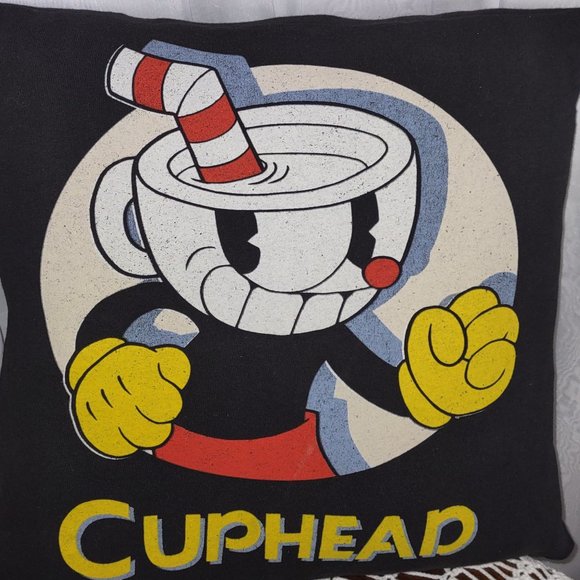 Rag Frog Revival Throw pillow cover  Up-cycled from a T-shirt size 14"x14" - Picture 4 of 4